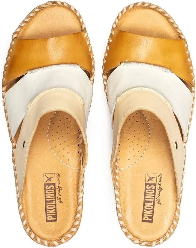 PIKOLINOS Wedge Sandals Leather Aguadulce for Woman