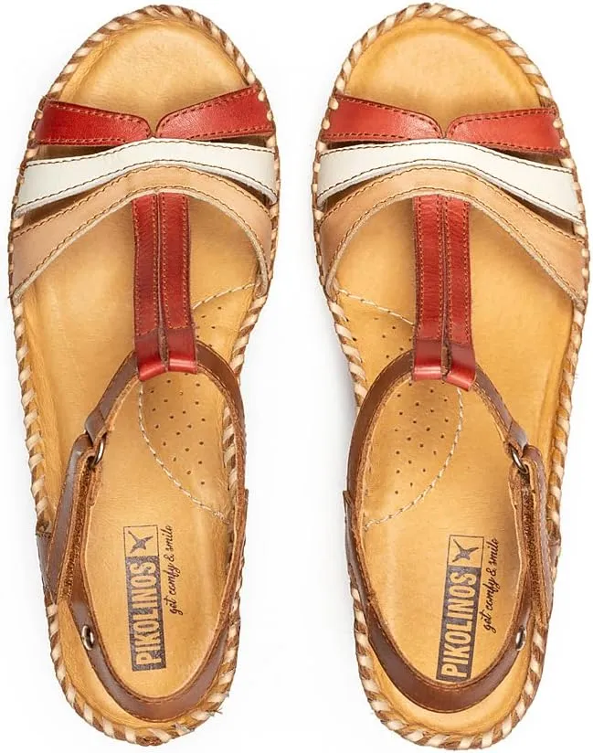 PIKOLINOS Wedge Sandals Leather Aguadulce for Woman