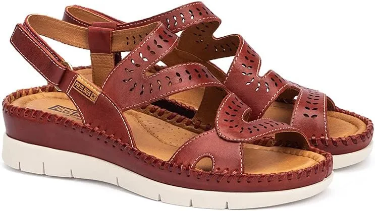 PIKOLINOS Wedge Sandals Leather Altea for Woman