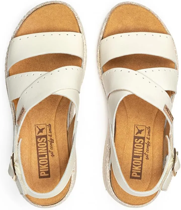 PIKOLINOS Wedge Sandals Leather Alzira for Woman