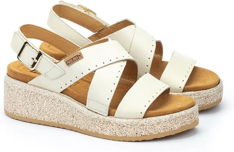 PIKOLINOS Wedge Sandals Leather Alzira for Woman