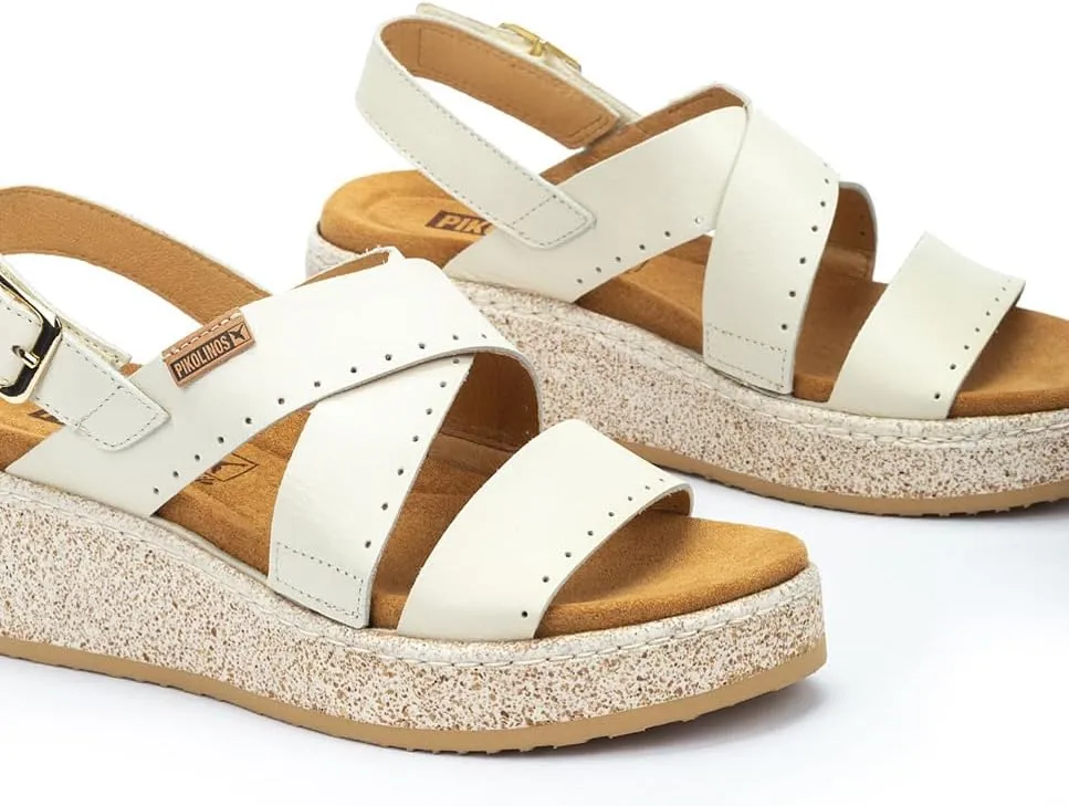 PIKOLINOS Wedge Sandals Leather Alzira for Woman