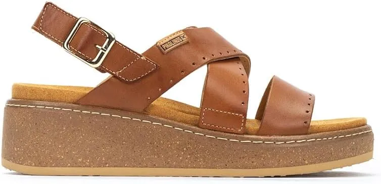 PIKOLINOS Wedge Sandals Leather Alzira for Woman