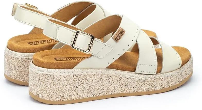 PIKOLINOS Wedge Sandals Leather Alzira for Woman
