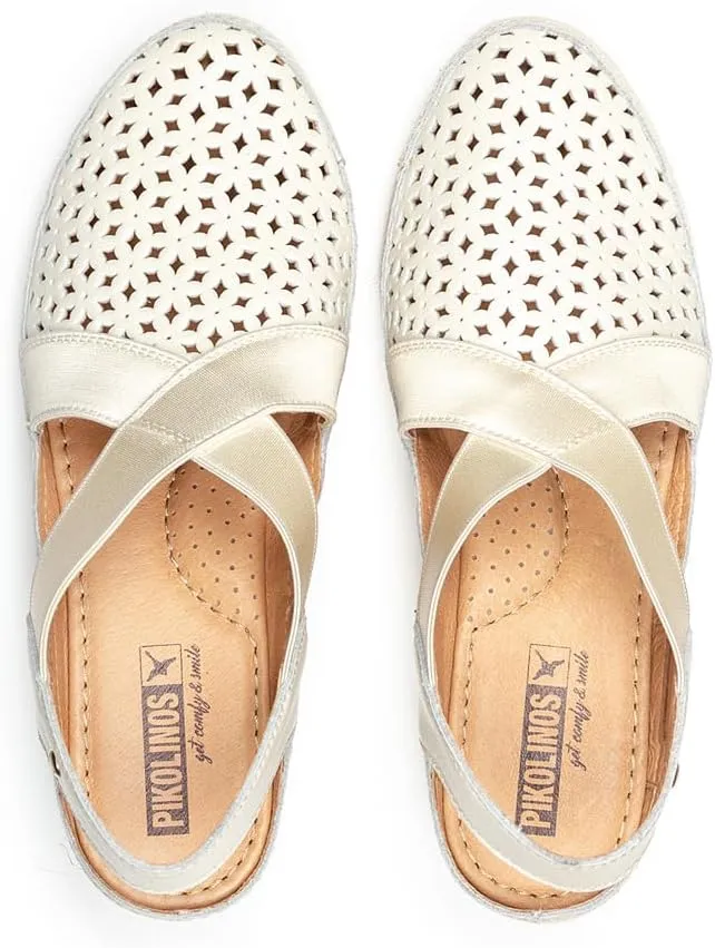 PIKOLINOS Wedge Sandals Leather Benidorm for Woman