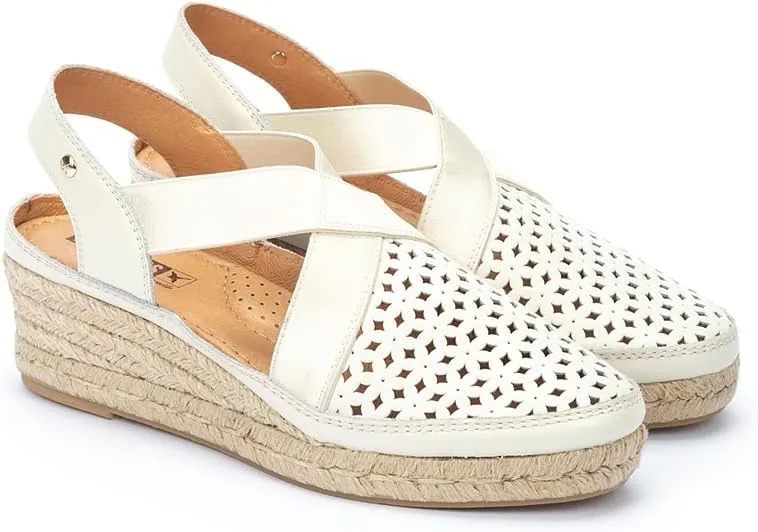 PIKOLINOS Wedge Sandals Leather Benidorm for Woman