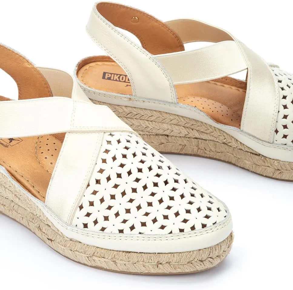 PIKOLINOS Wedge Sandals Leather Benidorm for Woman