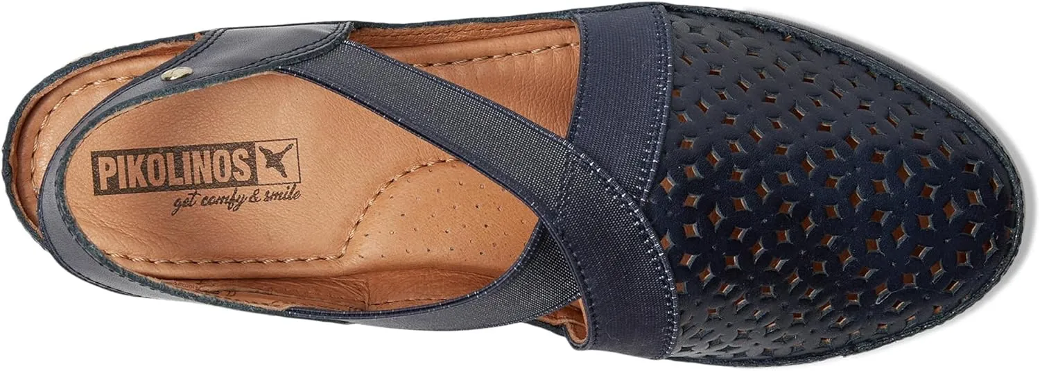PIKOLINOS Wedge Sandals Leather Benidorm for Woman