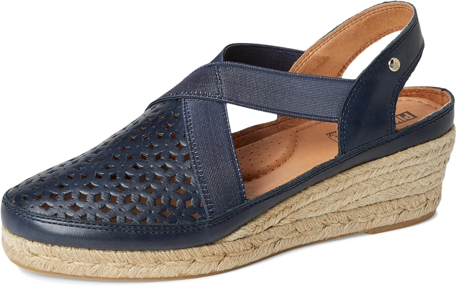 PIKOLINOS Wedge Sandals Leather Benidorm for Woman