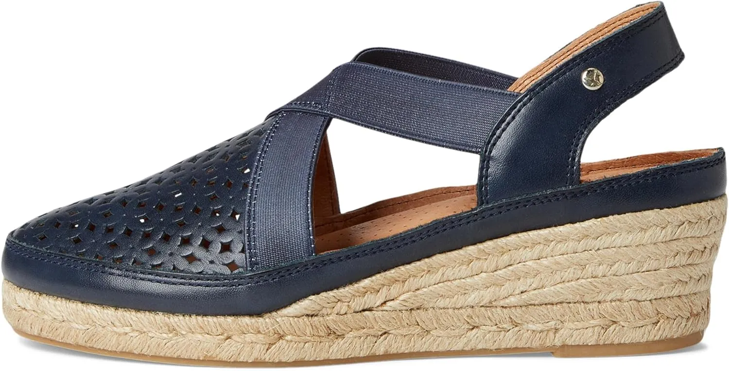PIKOLINOS Wedge Sandals Leather Benidorm for Woman