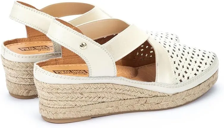 PIKOLINOS Wedge Sandals Leather Benidorm for Woman
