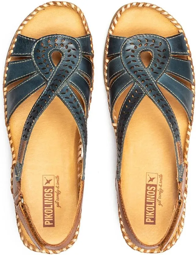 PIKOLINOS Wedge Sandals Leather Cadaques for Woman