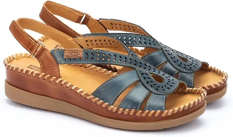 PIKOLINOS Wedge Sandals Leather Cadaques for Woman
