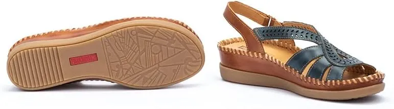 PIKOLINOS Wedge Sandals Leather Cadaques for Woman