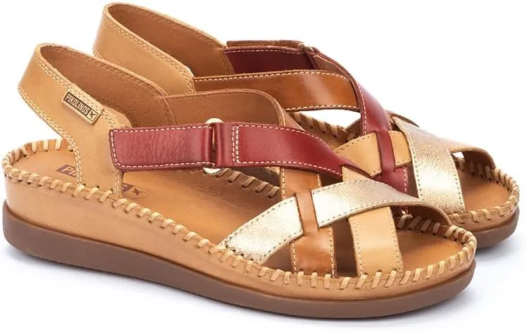 PIKOLINOS Wedge Sandals Leather Cadaques for Woman