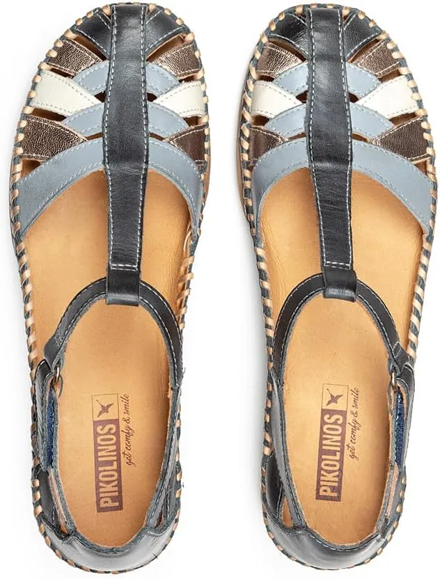 PIKOLINOS Wedge Sandals Leather Cadaques for Woman