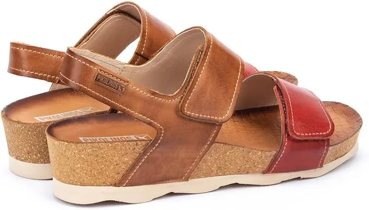 PIKOLINOS Wedge Sandals Leather Mahon for Woman