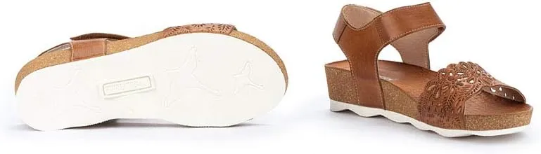 PIKOLINOS Wedge Sandals Leather Mahon for Woman