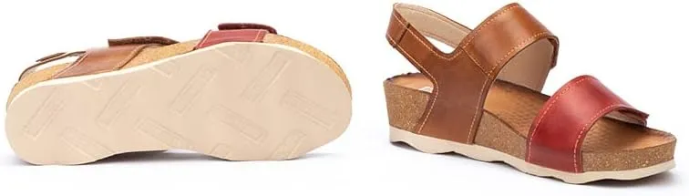 PIKOLINOS Wedge Sandals Leather Mahon for Woman