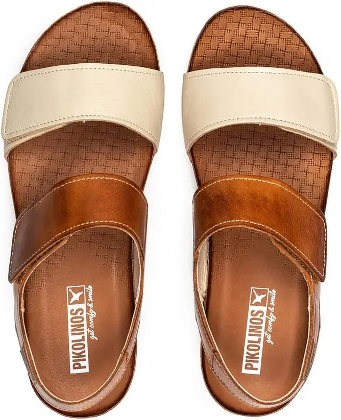 PIKOLINOS Wedge Sandals Leather Mahon for Woman