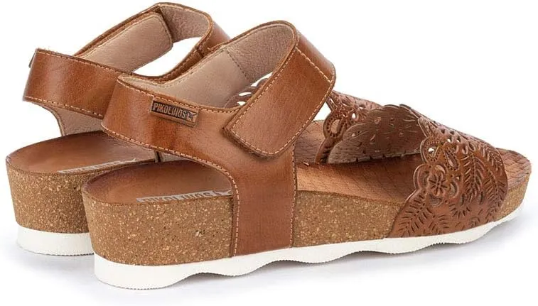 PIKOLINOS Wedge Sandals Leather Mahon for Woman