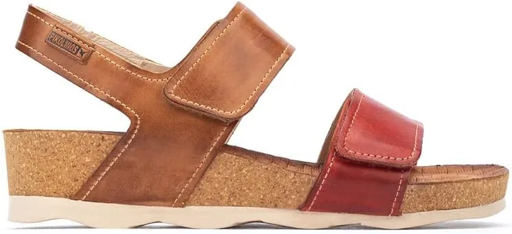 PIKOLINOS Wedge Sandals Leather Mahon for Woman