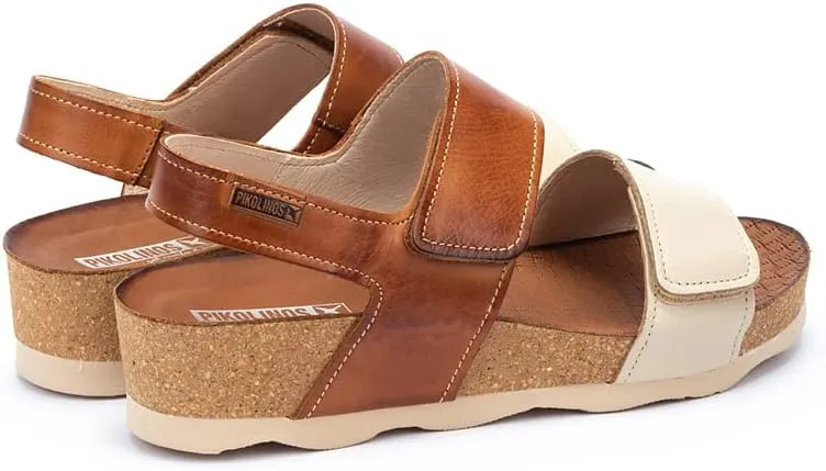 PIKOLINOS Wedge Sandals Leather Mahon for Woman