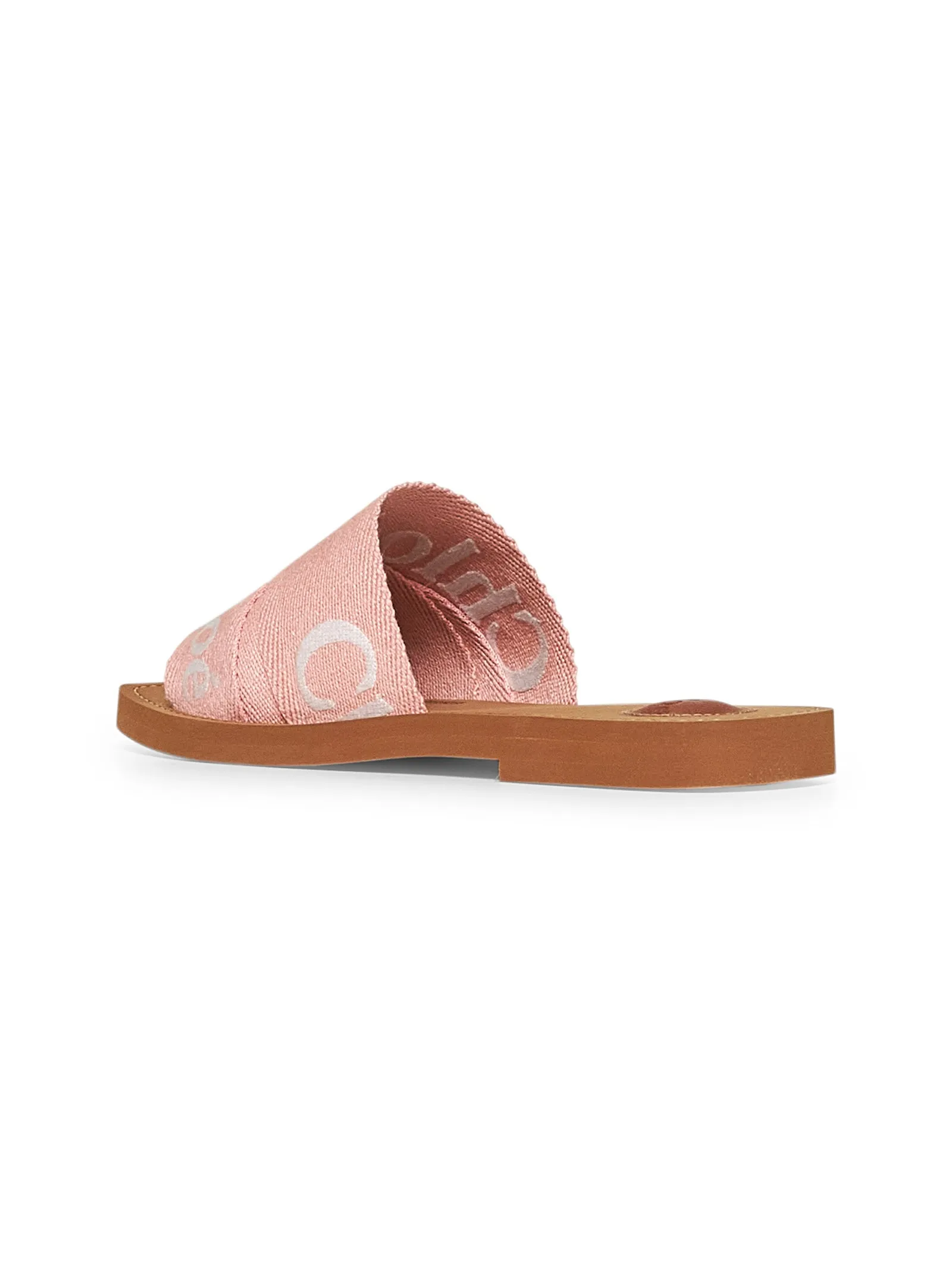 Pink Woody flat sandals