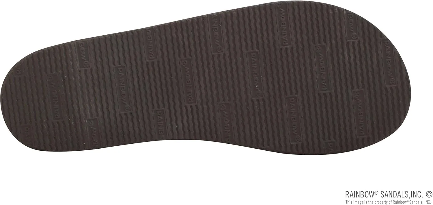 Rainbow Sandals Women's Four Layer Wedge 3/4" Leather Strap