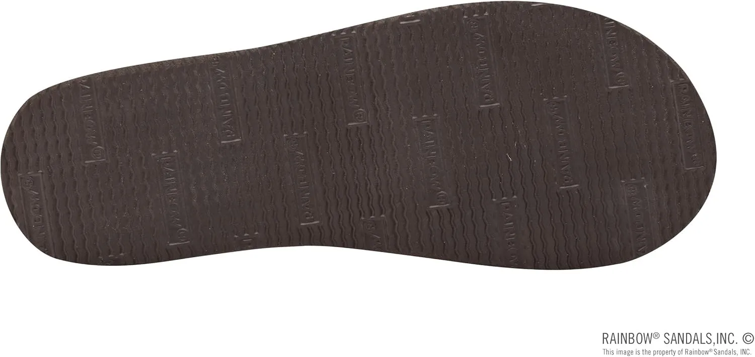 Rainbow Sandals Women's Six Layer Leather Wedge - 3/4" Strap w/Swarovski® Crystals