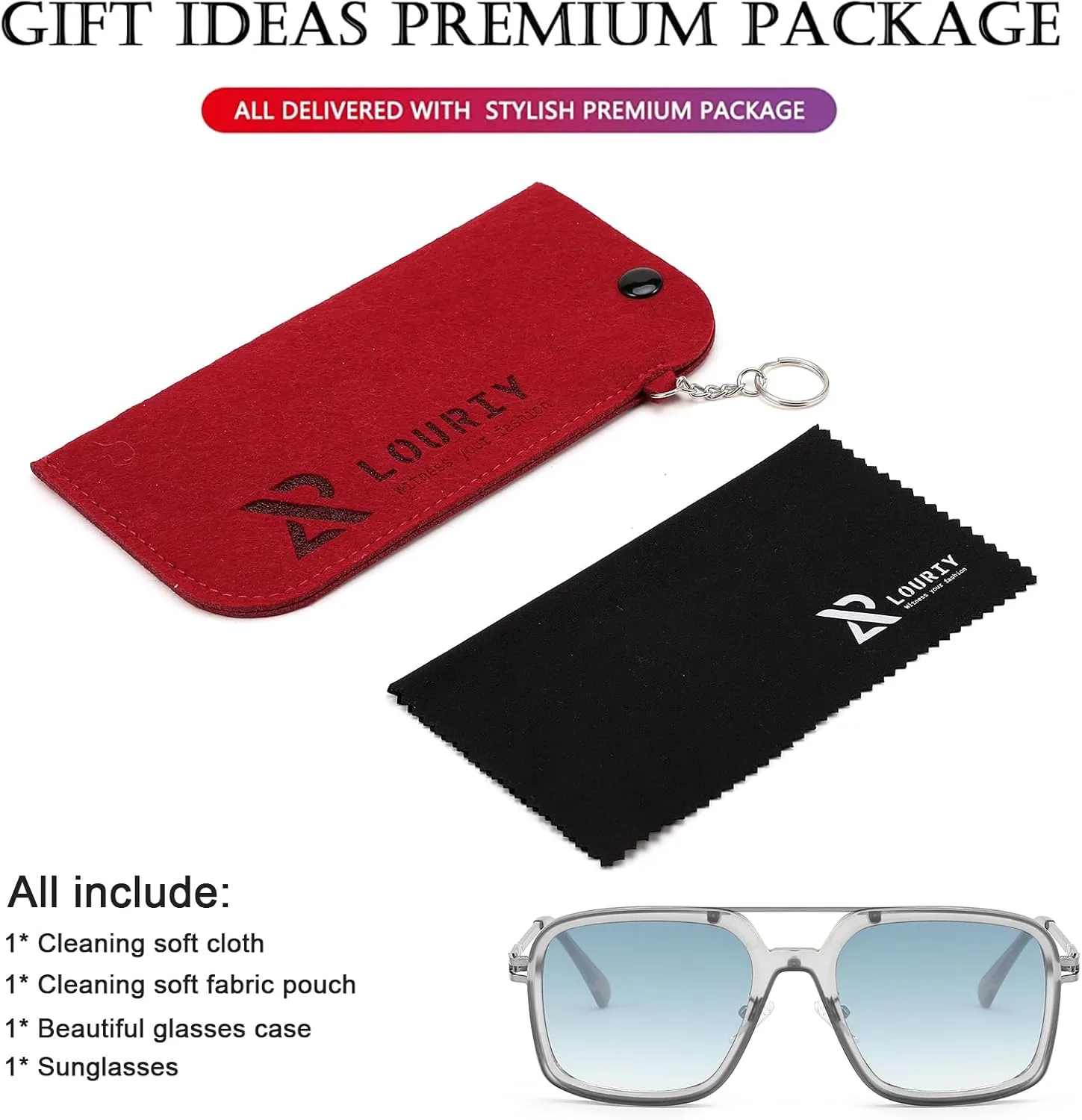 Retro Square 70s Flat Aviator Sunglasses Women Men Classic Retro Stylish Frame UV400 Protection