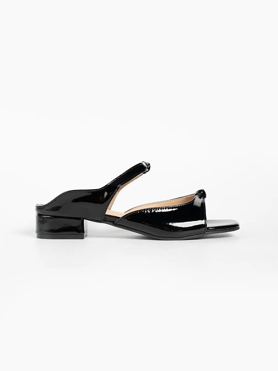 Ribbon Sandal Mules