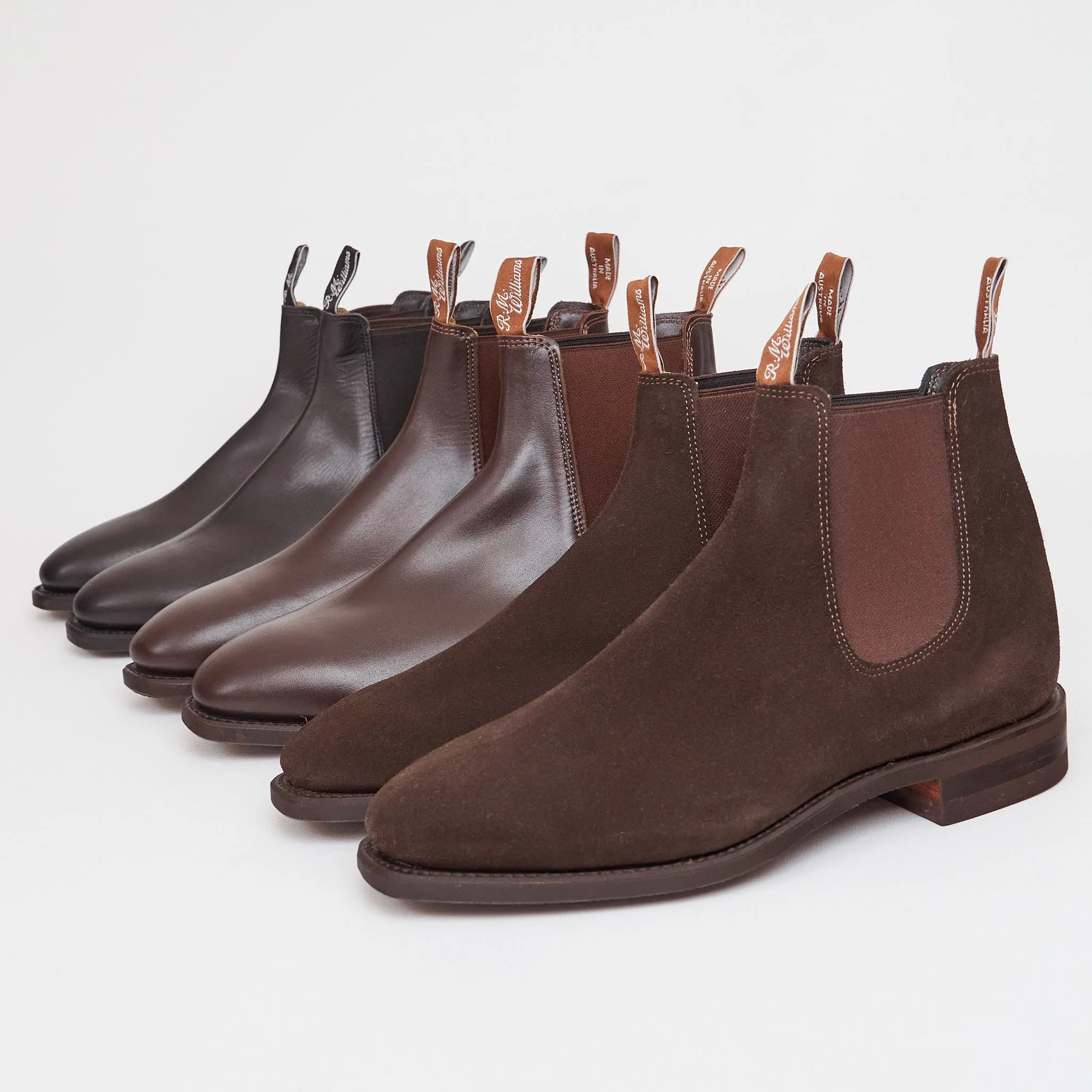 R.M. Williams Comfort Craftsman Suede