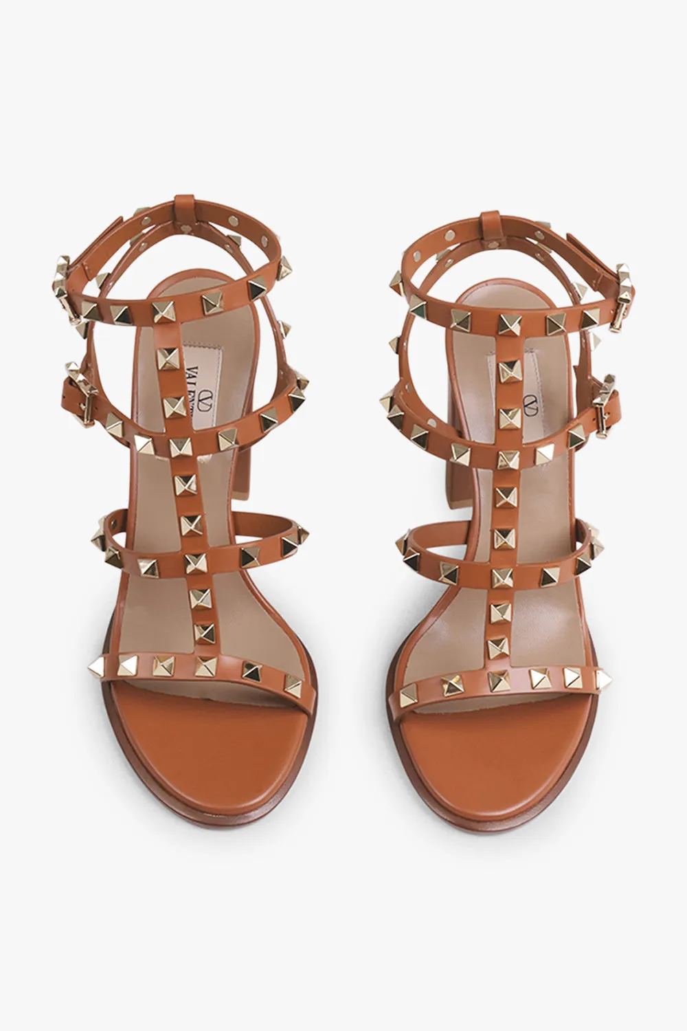 ROCKSTUD FOUR STRAP 90MM SANDAL | SELLERIA