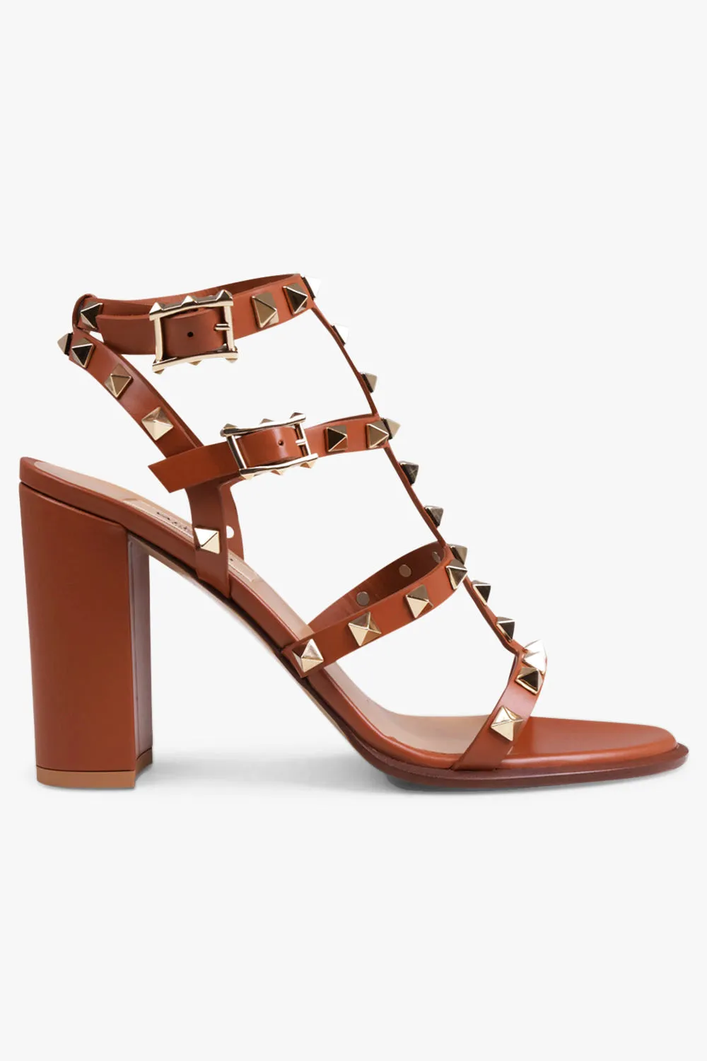 ROCKSTUD FOUR STRAP 90MM SANDAL | SELLERIA