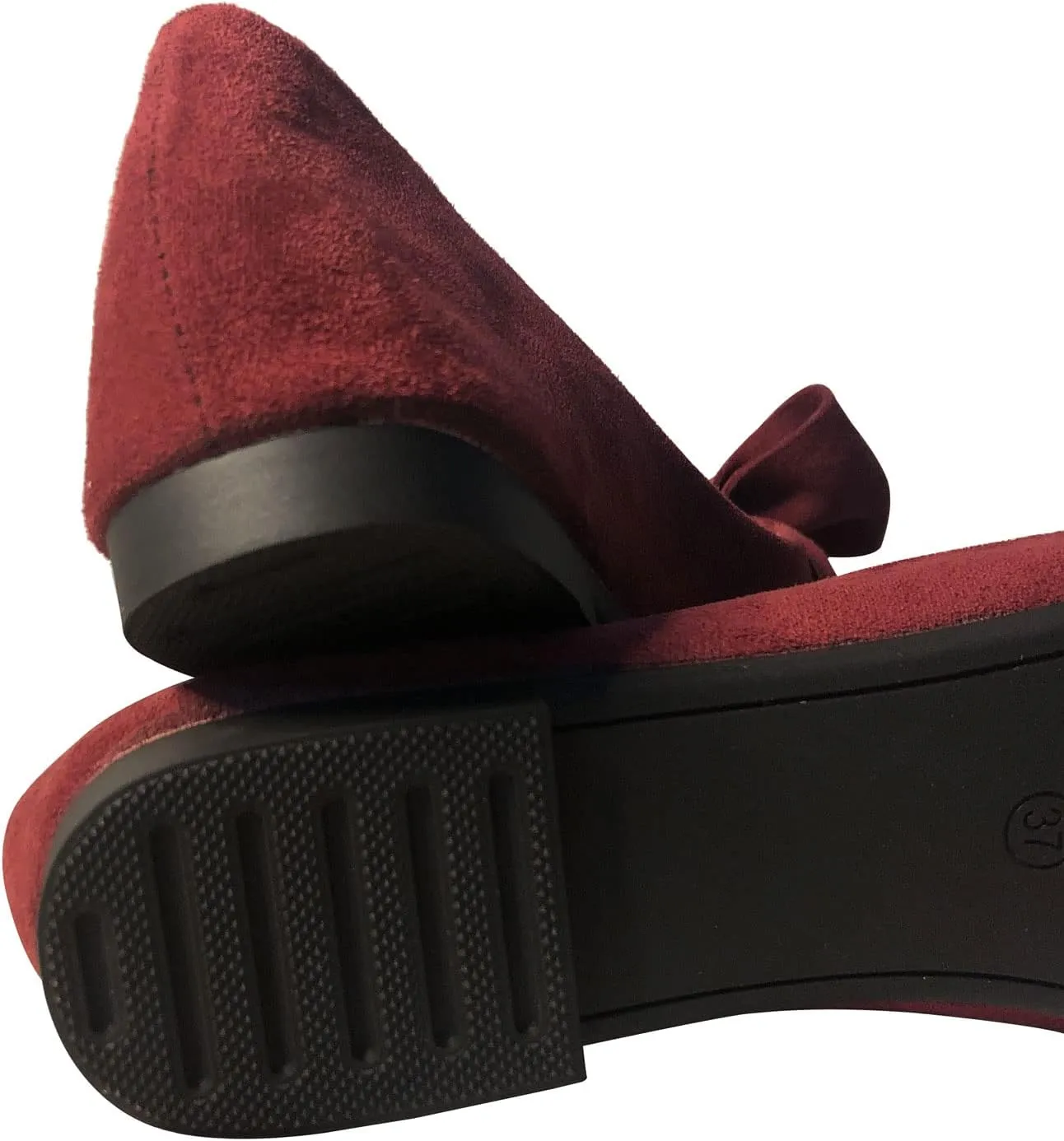 SAILING LU Ballet Flats for Womens Shoes Pointy Toe Cozy Flat Shoes Suede Comfortable Dressy Shoes Wear to Work Slip-on Moccasins