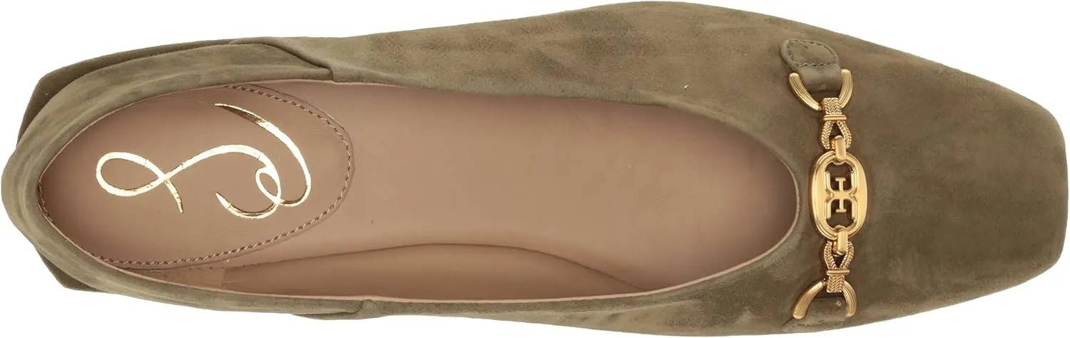 Sam Edelman Women's Kimmi Square Toe Ballet Flat