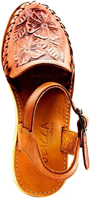 Sbicca Women's Acapulco Huarache Ankle Strap Sandal Flat