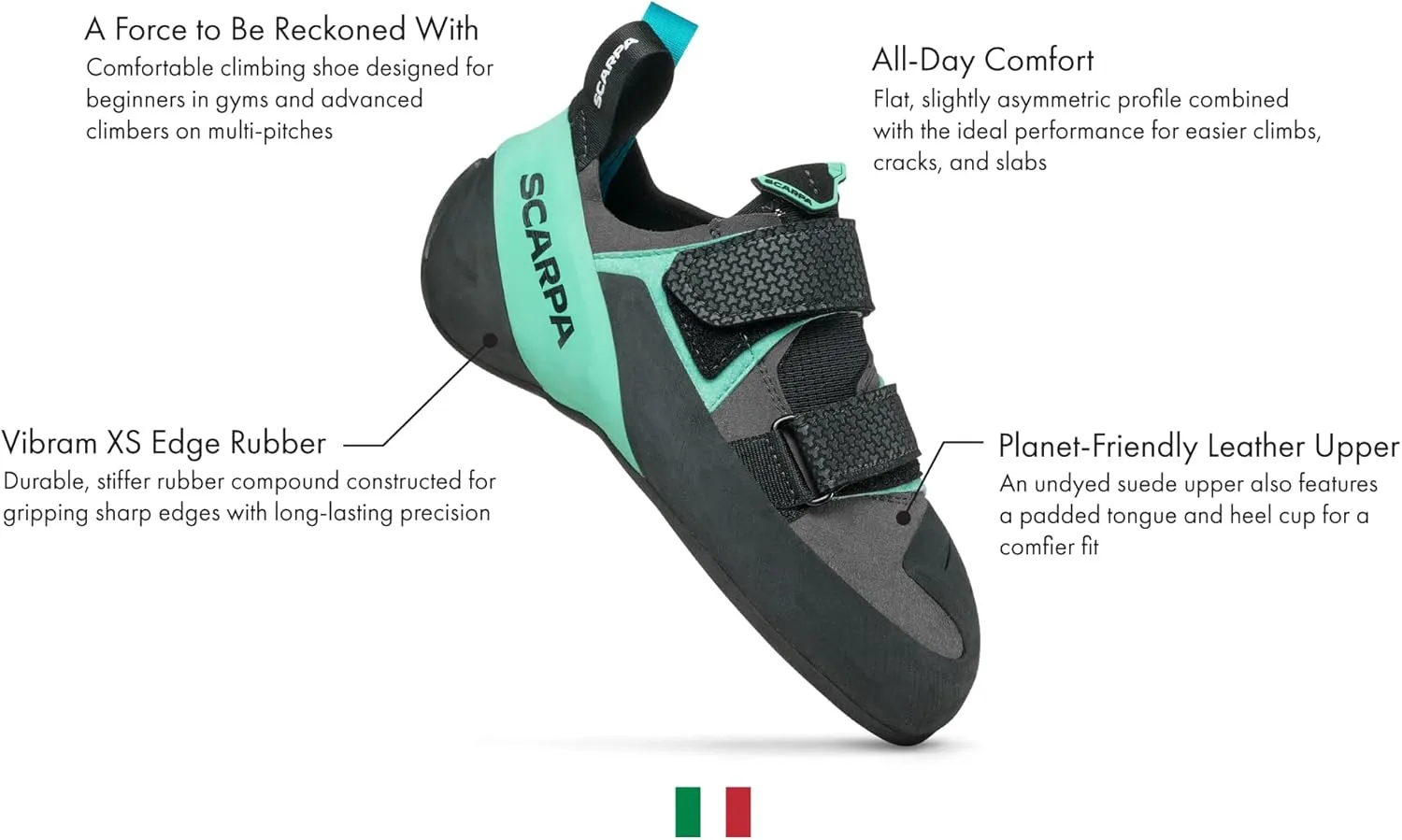 SCARPA Arpia V LV Rock Climbing Shoes for Gym Bouldering & Sport Climbing