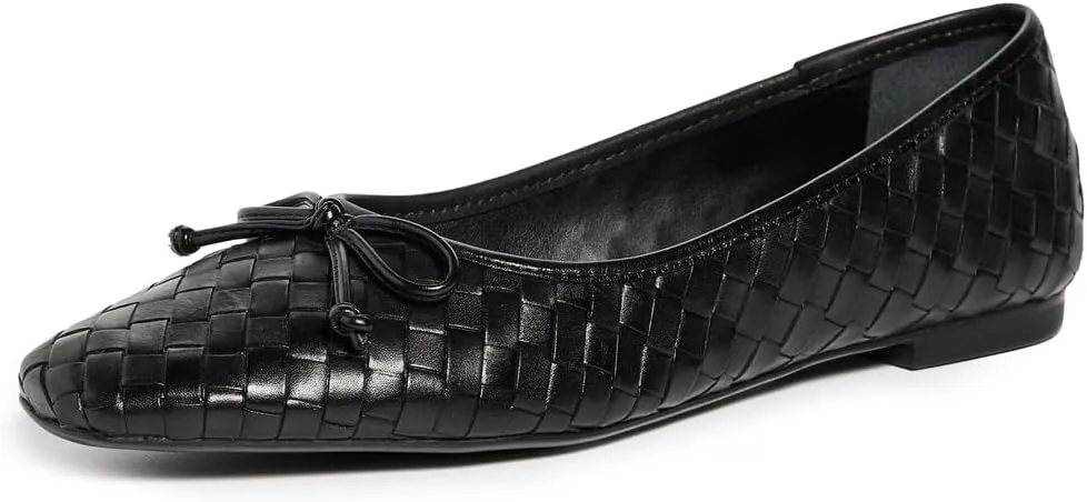 SCHUTZ Women's Arissa Woven Ballet Flats