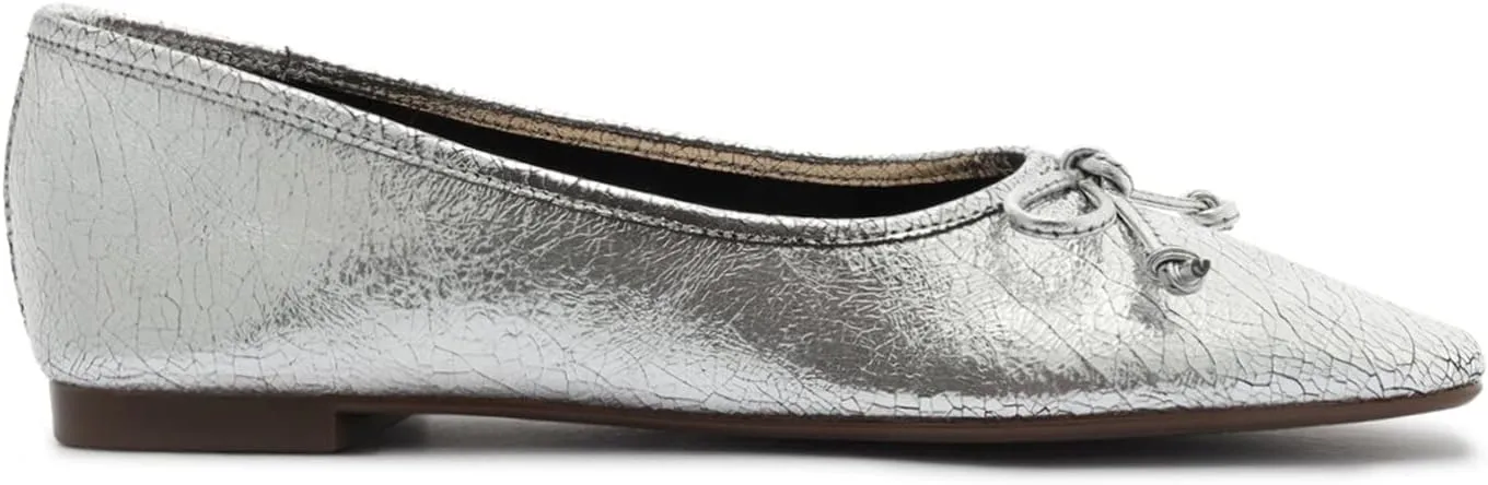 SCHUTZ Women's Ballerina Arissa Bow Leather Flat