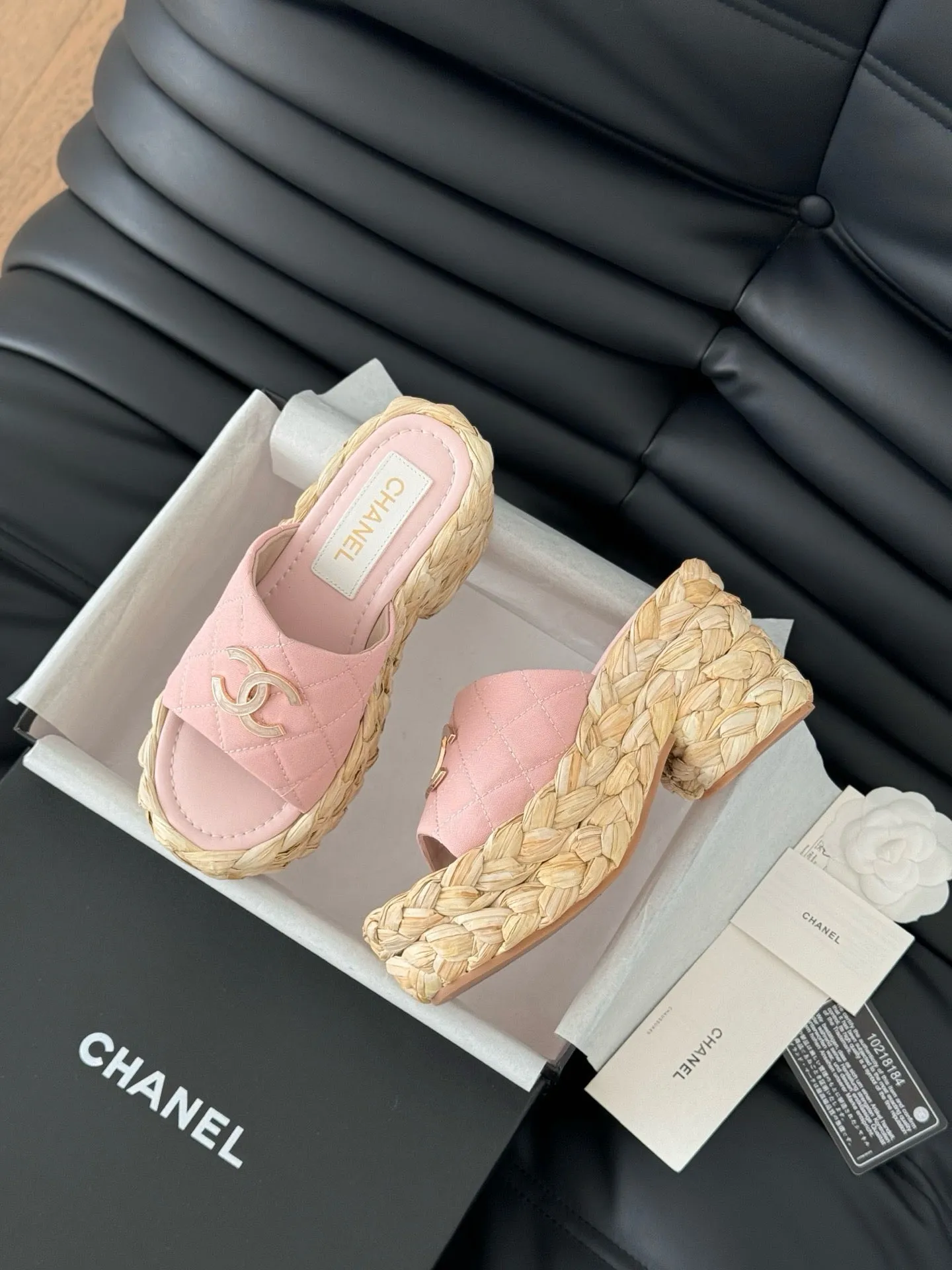 SE1590 Chanel Wedge Sandals / Size5-11