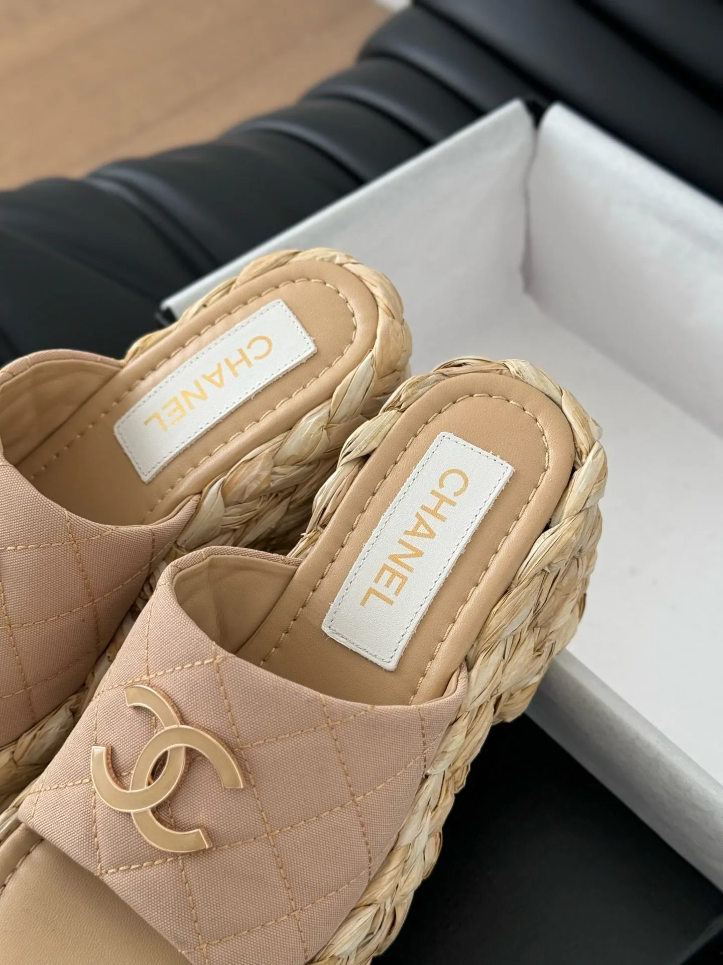 SE1590 Chanel Wedge Sandals / Size5-11