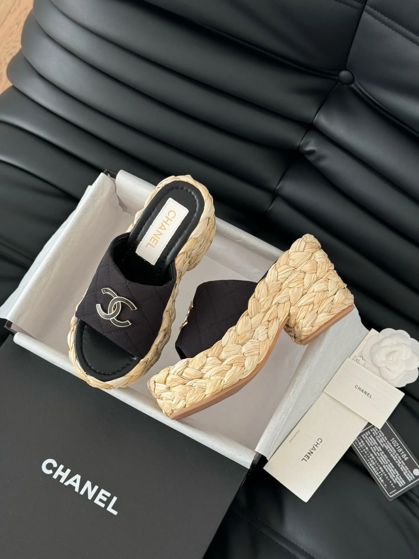 SE1590 Chanel Wedge Sandals / Size5-11