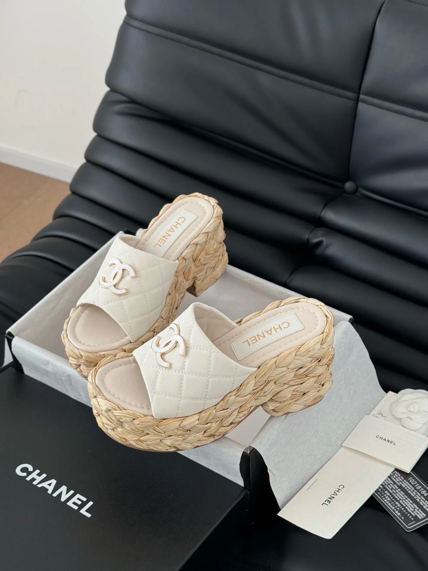SE1591 Chanel Wedge Sandals / Size5-11