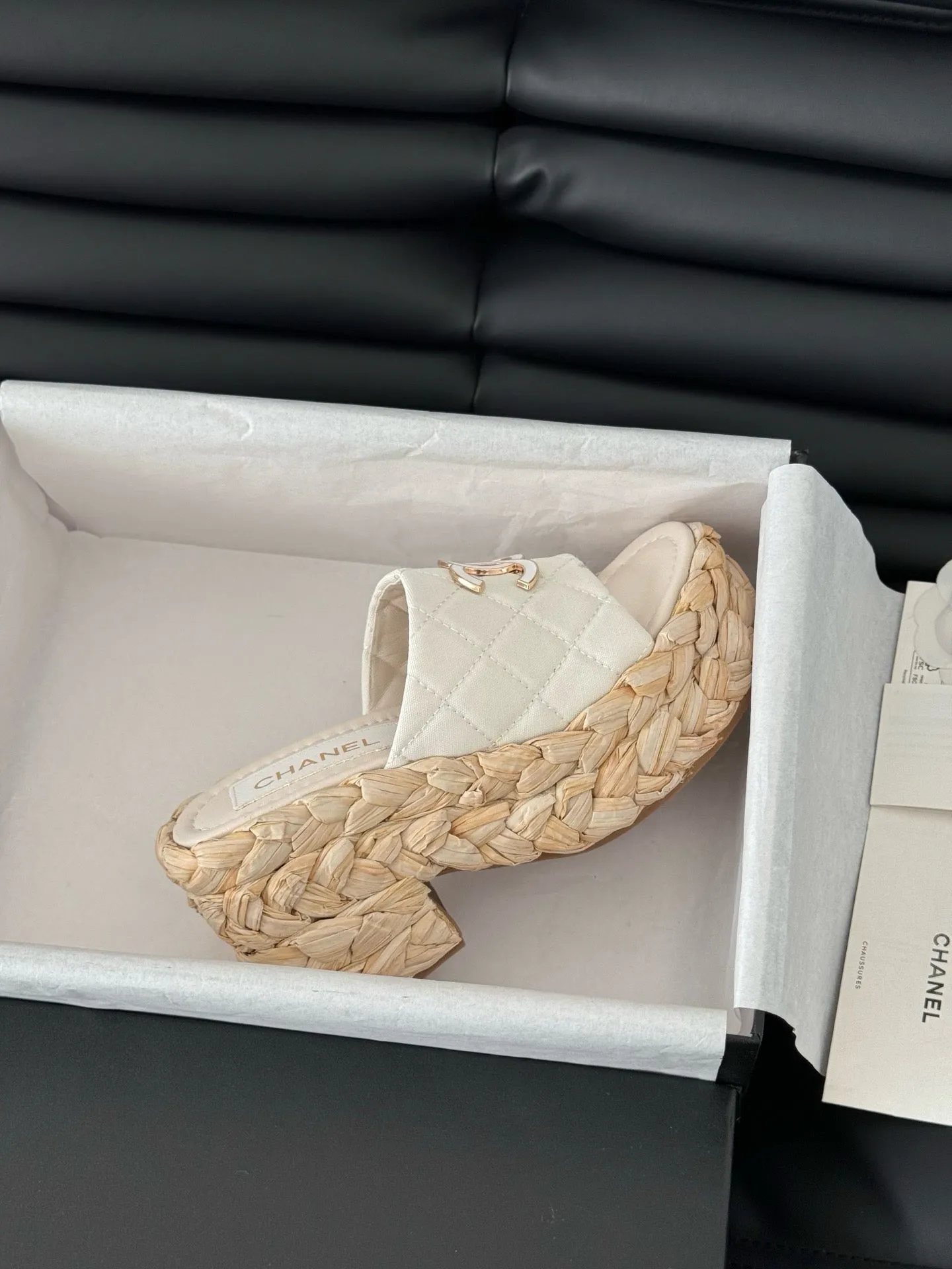 SE1591 Chanel Wedge Sandals / Size5-11