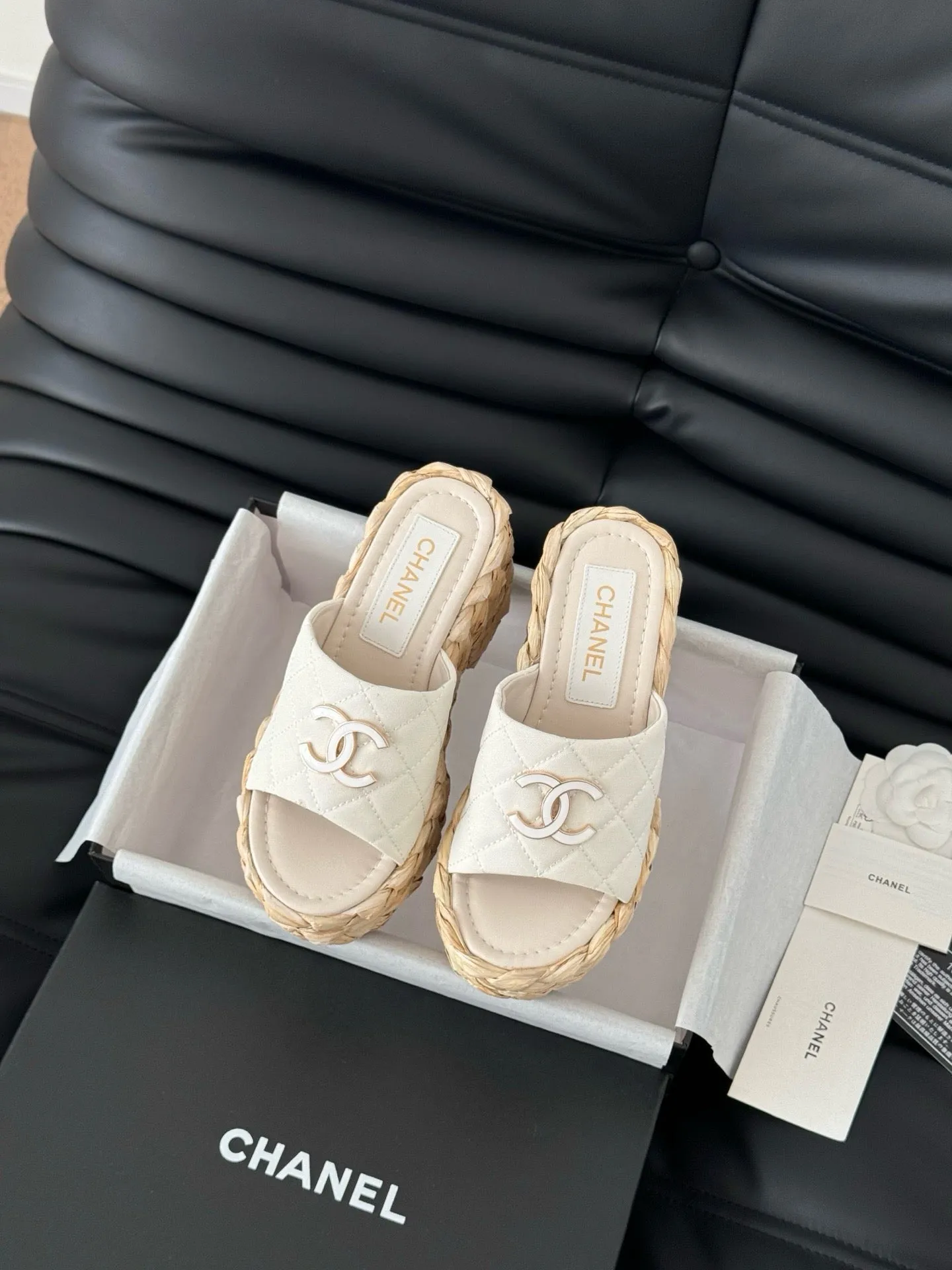 SE1591 Chanel Wedge Sandals / Size5-11