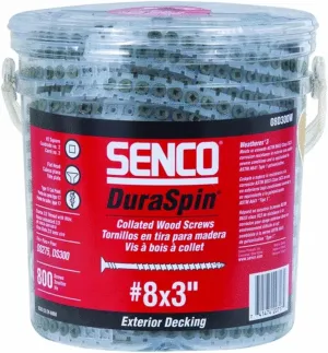 SENCO FASTENING SYSTEMS 08D300W 1K Extension Wood Screw