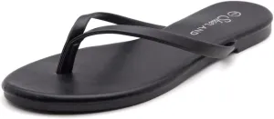 Shoe Land Flip Flops for Women 2025 - Memory Foam Slides & Flat Sandals | Ultra-Comfortable Thong Lightweight Summer Shoes for Beach, Pool & Dressy Outfits