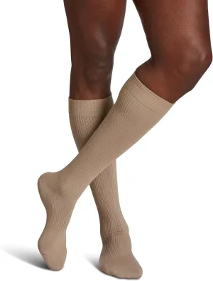 Sigvaris Men's Casual Cotton 186 Calf High Compression Socks 15-20mmHg